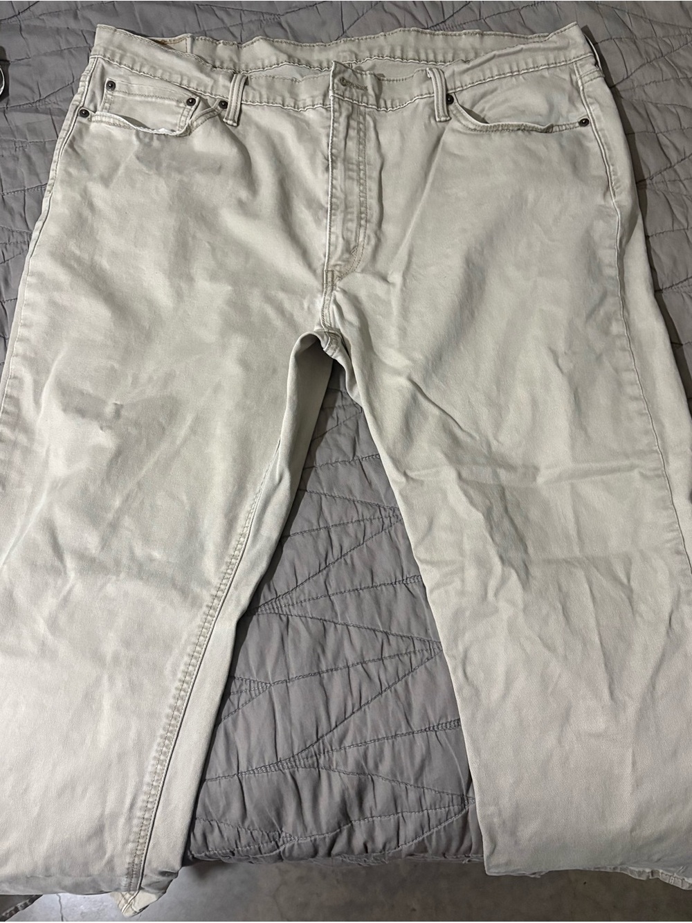 Levi Strauss & Co Beige Jeans